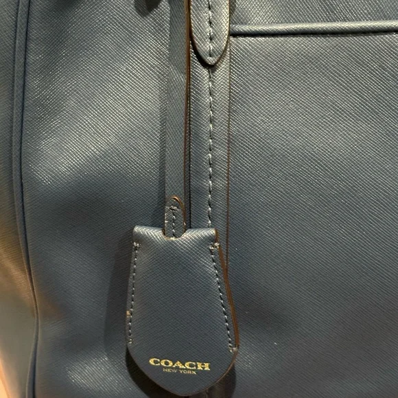 Vintage Coach Leather Peyton Jordan Double Zip Satchel. - Picture 5 of 16